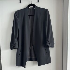 Babaton Size 8 Gray Women's Blazer